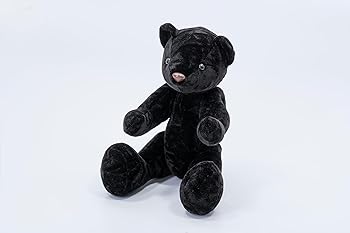 【中古】雅（MIYABI) 金華山ぬいぐるみ チンチラ 黒いこと 熊 ＭＩ－ＫＭＣＣＢＫ