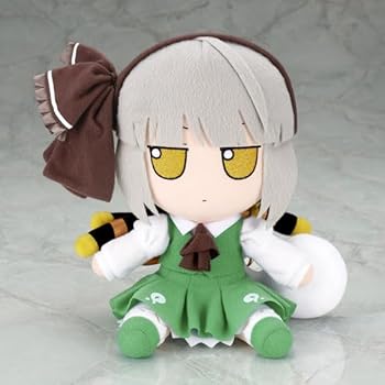 【中古】魂魄妖夢 ぬいぐるみ （香霖堂ver.） 東方ぬいぐるみシリーズ 92 ふもふもようむ こうりんどうばーじょん 東方 公式 グッズ 【特典缶バッジ付き