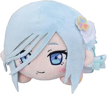 【中古】【未使用】日野森雫 寝そべり ぬいぐるみ 劇場版 壊れたセカイと歌えないミク MORE MORE JUMP 公式 グッズ|AJIMURA-SHOP