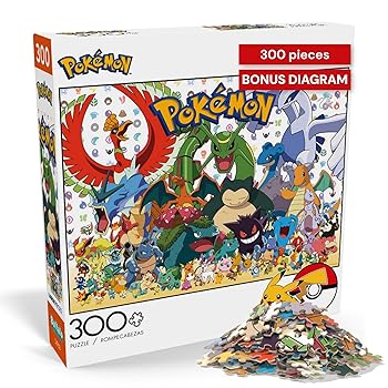 【中古】Buffalo Games(バッファローゲームズ) ポケモン ファンのお気に入り 300ラージピース ジグソーパズル マルチカラー 縦55cm x 横38cm