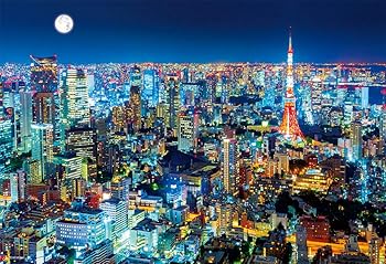 【中古】【未使用】ビバリー(BEVERLY) 【日本製】 ビバリー 1000ピースジグソーパズル 東京夜景 マイクロピース(26×38cm)