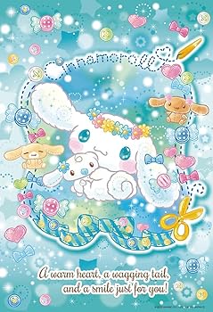 【中古】【日本製】ビバリー 300ピース ジグソーパズル シナモロールのキラキラドール（26×38） 300-171