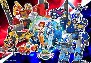 【中古】マギーヴワット 子供向けパズル アースグランナー きずながったい! 70ピース 【チャイルドパズル】