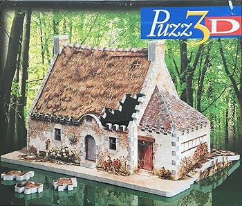 【中古】3D Puzz Country Church その他-おもちゃ