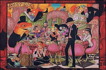 【中古】【未使用】ONE PIECE　ジグソーパズル～Would you like another cup of tea？～JF2011 1000ピース