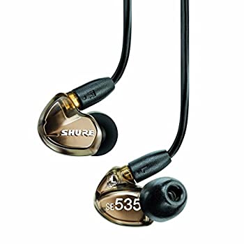 【中古】 SHURE 高遮音性イヤホン メタリックブロンズ SE535-V-J