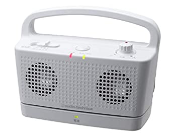【中古】 audio technica オーディオテクニカ SOUND ASSIST デジタルワイヤレスステレオスピーカーシステム ホワイト AT-SP767TV WH