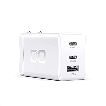 【中古】 CIO LilNob iPhone12 USB PD 充電器 65W GaN 窒化ガリウム Type-C ACアダプター 3ポート USB PD3.0 【世界最小】 USB-C 急速充電器 軽量 タイプ