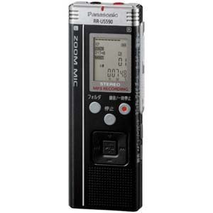 【中古】 Panasonic パナソニック 集積回路リコーダー 黒いこと RR-US590-K