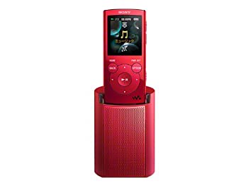 【中古】 SONY ウォークマン E続きもの 記憶装置印字機 金棒引き付 4GB 赤いこと NW-E063K R