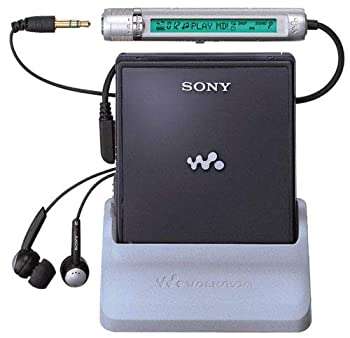 【中古】 SONY MD‐WM 生まれ変わり専用 MZ-E620 B 黒いこと