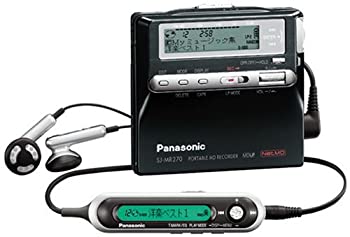【中古】 Panasonic パナソニック SJ-MR270-K 携帯型MD電気蓄音機 黒いこと