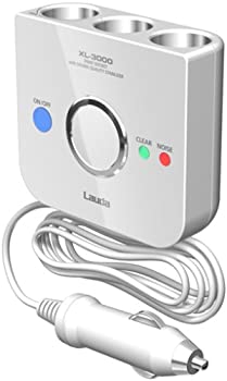【中古】 ラウダ ノイズレス電源ソケット PLUSING 3連WH XL-3000 白