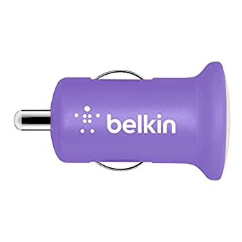 【中古】 Belkin MIXIT USBポート車載充電器?-?2.1?AMP パープル