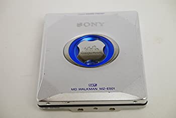 【中古】 SONY ソニー MZ-E501-S しろがね色 MDウォークマン 携帯型MD電気蓄音機 MDLP相応う
