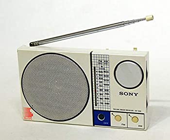 【中古】 SONY ソニー ICF-S30-W 白いこと ザ・感じやすさ FM AM 2周波数帯域受信システム 携帯型ラジオ受信機