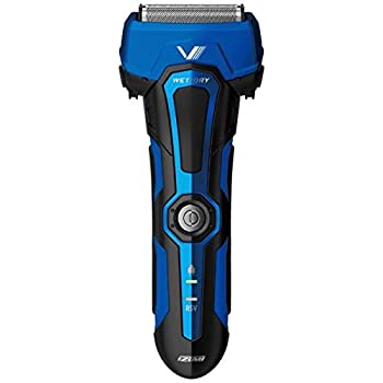 【中古】 IZUMI 4枚刃往復式シェーバー グルーミングシリーズ A-DRIVE ブルー IZF-V759 (A)｜AJIMURA-SHOP