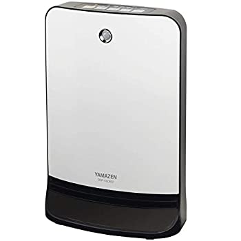 【中古】 山善 YAMAZEN 有待嗅ぎわける検出器付陶器暖房器 (体温据えつける4座標軸・検出器動かす役立つこと付) (消臭瀘過器付) 白いこと DSF-VL084 (W)