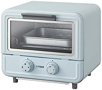 【中古】 タイガー オーブン トースター ぷちはこ ブルー レシピ付き やきたて KAO-A850-A Tiger