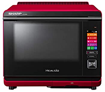 【中古】 シャープ ヘルシオ COCORO KITCHEN 搭載 30L 2段調理タイプ レッド系 AX-XW500-R