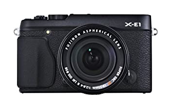 【中古】 FUJIFILM 富士フイルム ミラーレス一眼 X-E1 レンズキット ブラック X-E1 XF18-55 SET B