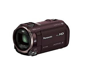 【中古】 パナソニック デジタルハイビジョンビデオカメラ 内蔵メモリー32GB ブラウン HC-V750M-T｜AJIMURA-SHOP