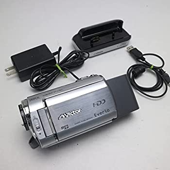 【中古】 JVCケンウッド ビクター ハードディスクビデオカメラ Everio エブリオ プレシャスシルバー GZ-MG330-S