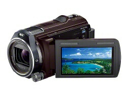【中古】 SONY ビデオカメラ HANDYCAM PJ630V 光学12倍 内蔵メモリ64GB ボルドーブラウン HDR-PJ630V-T