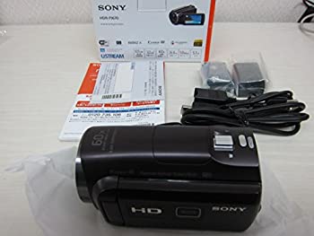 【中古】 SONY HDビデオカメラ Handycam HDR-PJ670 ボルドーブラウン 光学30倍 HDR-PJ670-T