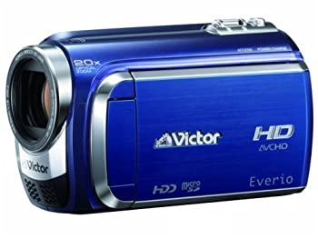 【中古】 JVCケンウッド ビクター 60GBハードディスクムービー ブル- GZ-HD300-A