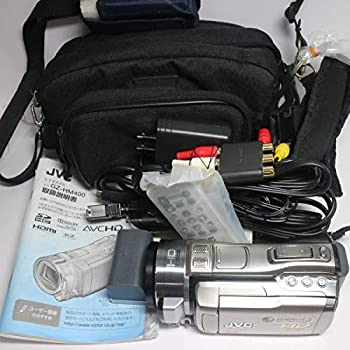 【中古】 JVCケンウッド 優勝者 ハイビジョンメモリームービー チタンしろがね色 GZ-HM400-S