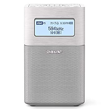 【中古】 ソニー 介護ホームラジオ受信機 SRF-V1BT FM AM 広広としたFM Bluetooth相応う 白いこと SRF-V1BT W
