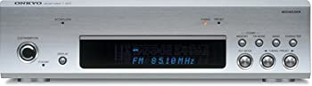 【中古】 ONKYO オンキョー INTEC275 FMステレオ AMチューナー T-433 (S) シルバー｜AJIMURA-SHOP