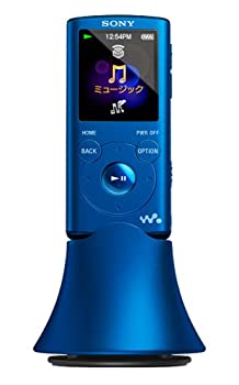 【中古】 SONY ウォークマン Eシリーズ [メモリータイプ] スピーカー付 4GB ブルー NW-E053K L