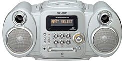 【中古】 SHARP 1ビットMD CD取り合わせSD-FX20-S (しろがね色系)