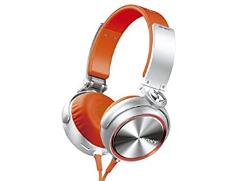 【中古】 SONY EXTRA BASS 密閉型ヘッドホン オレンジ MDR-XB610 D｜AJIMURA-SHOP 9,209円