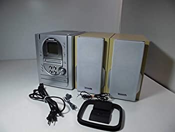 【中古】 Panasonic パナソニック SC-PM27MD-S しろがね色 ミニコンピューターポ (CD MD構成要素) (本体SA-PM27MDと金棒引きSB-PM27MDの書き割り)