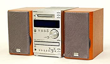【中古】 ONKYO オンキヨー FR-155AX + D-02A CD MD チューナーアンプシステム (X-A7X (S) の真っただ中社会的単位 と X-A7 (S) のスピーカーシステ