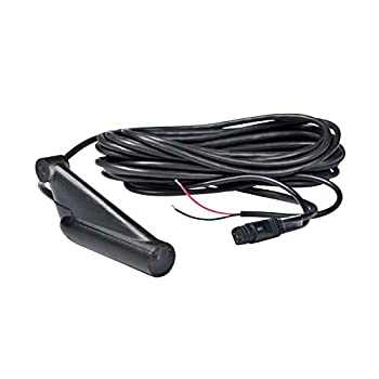【中古】 ローランス スキマー型水温センサー内臓振動子 電源コード一体 455 800khz LOWRANCE