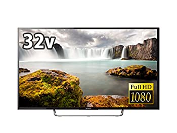 【中古】 ソニー 32V型 液晶 テレビ ブラビア KJ-32W730C フルハイビジョン 外付けHDD裏番組録画対応 2016年モデル ブラック