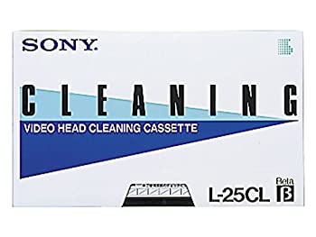 【中古】 ソニー ベータビデオ用ヘッドクリーニングカセット L-25CLP