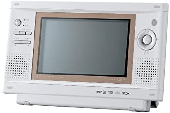【中古】 TWINBIRD ワンセグ付雨合羽ヴィデオディスク電気蓄音機 陶器白いこと VD-J713CW