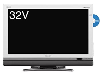 【中古】 シャープ 32V型 液晶 テレビ AQUOS LC-32DX2-W ハイビジョン ブルーレイレコーダー内蔵 2009年モデル|AJIMURA-SHOP
