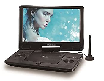 【中古】 GREEN HOUSE グリーンハウス TV内蔵ポータブルブルーレイプレーヤー ブラック GH-PBD11BTC-BK 11.6V型 フルセグ 69,960円
