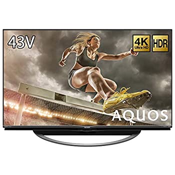 【中古】 シャープ 43V型 液晶 テレビ AQUOS 4T-C43AM1 4K HDR対応 低反射「N-Blackパネル」搭載 2018年モデル|AJIMURA-SHOP
