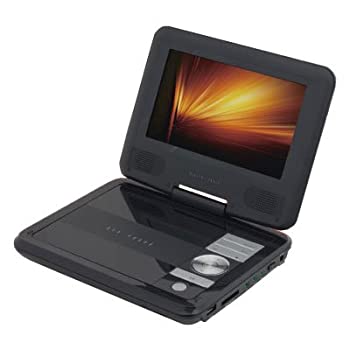 【中古】 7インチポータブルDVDプレーヤーDVD-PD806BKリージョンフリー｜AJIMURA-SHOP
