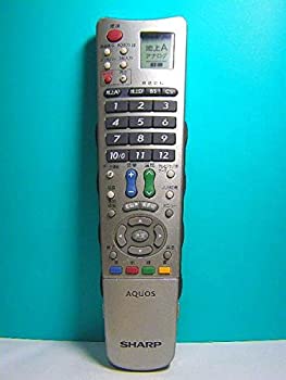 【中古】 読みやすい テレビ受像機遠隔操作 GA615WJSA