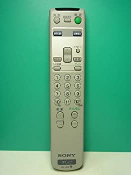 【中古】 ソニー テレビ受像機遠隔操作 RM-J238