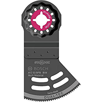 【中古】 BOSCH ボッシュ カットソー・マルチツール用ブレード53mm (スターロック・5本組) AYZ53BPB/5|AJIMURA-SHOP