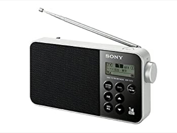 【中古】 ソニー ラジオ受信機 XDR-55TV : FM/AM/ワンセグTV発声相応う おやすみタイマー積み上げる 蓄電池相応う 黒いこと XDR-55TV B